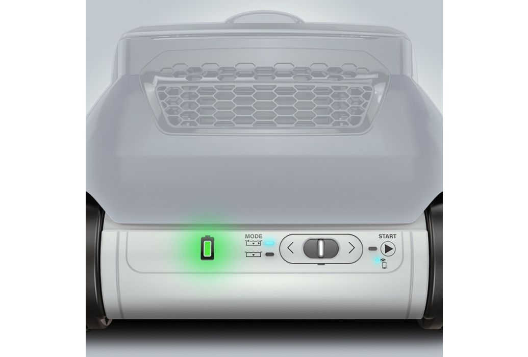 Zodiac Freerider RF5200 iQ draadloze zwembadrobot knoppen