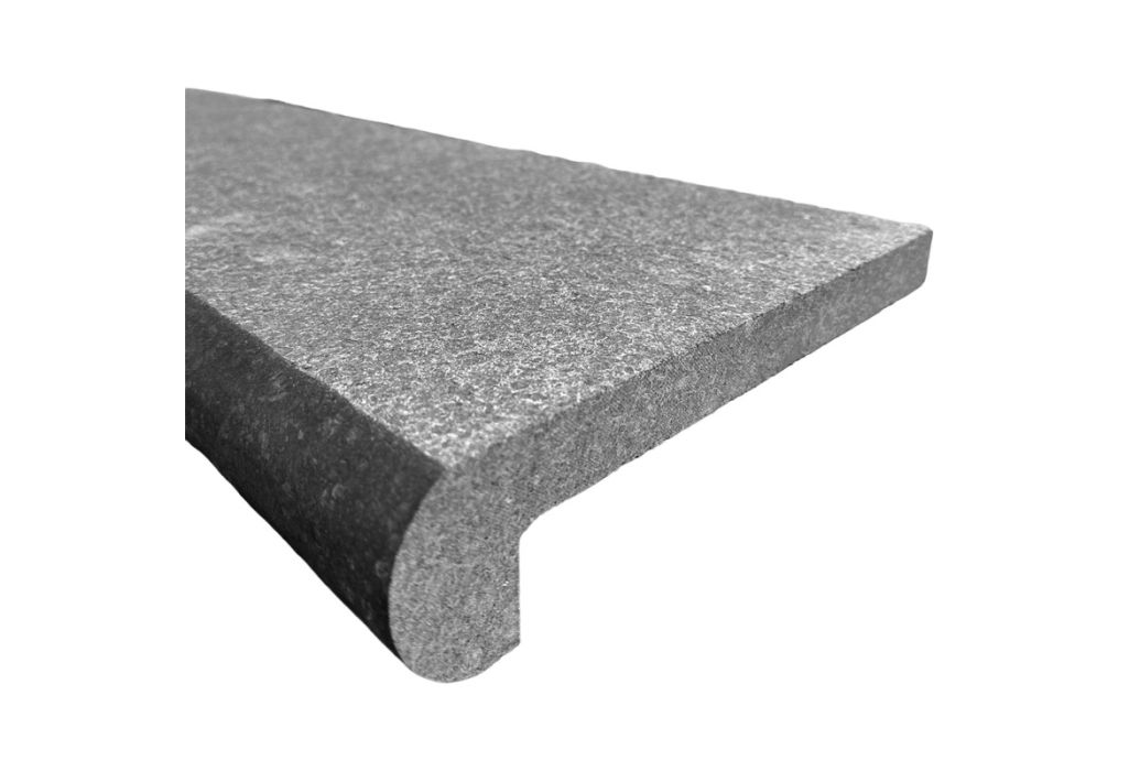 Zwembad randtegel basalt G684 ronde neus 100 x 30 cm