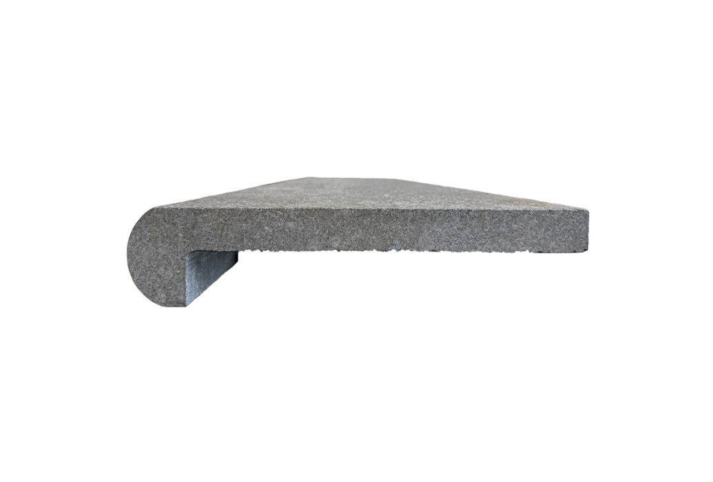 Zwembad randtegel basalt G684 ronde neus 100 x 30 cm