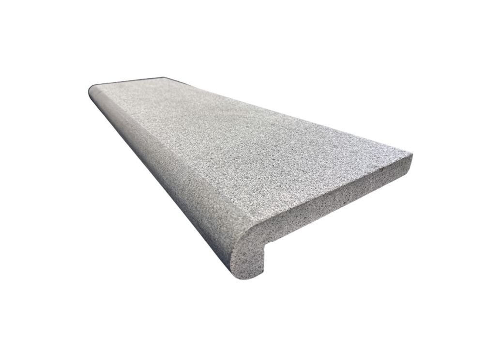 Zwembad randtegel graniet G654 ronde neus 100 x 30 cm
