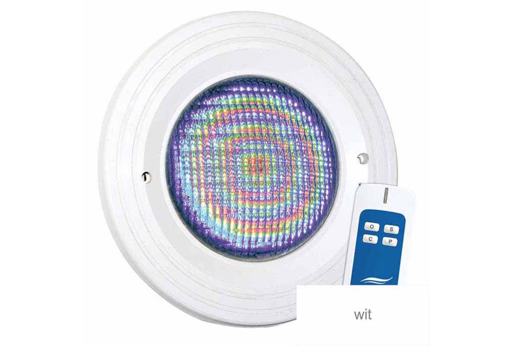 BWT Zwembadverlichting LED kleur 18 Watt met witte behuizing
