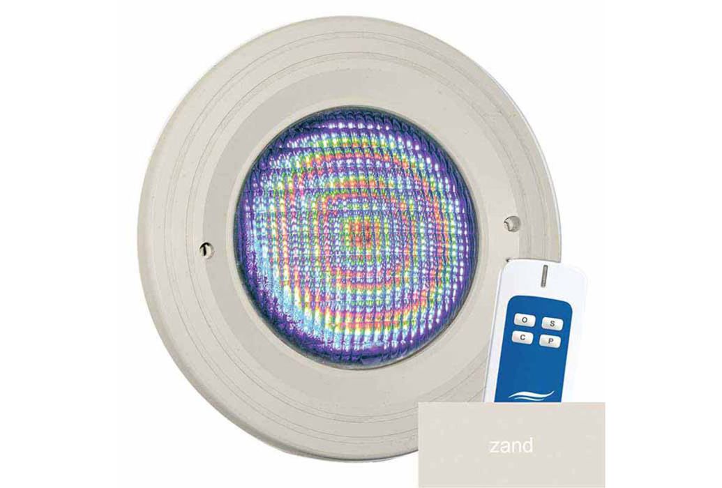 BWT Zwembadverlichting LED kleur 18 Watt met zandkleurige behuizing