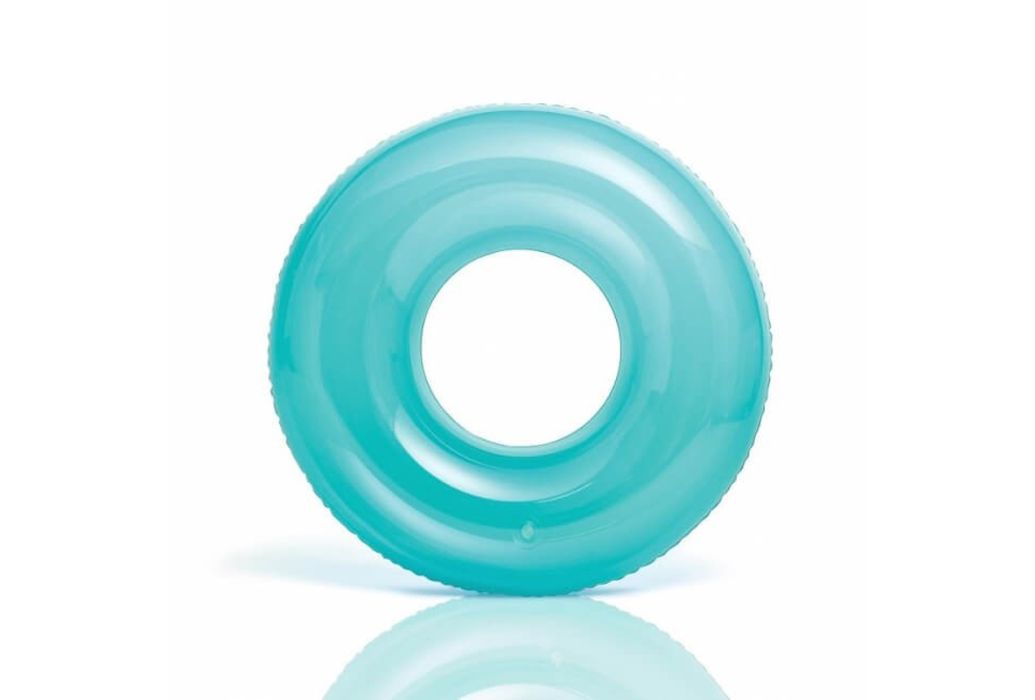 Zwemband neon blauw