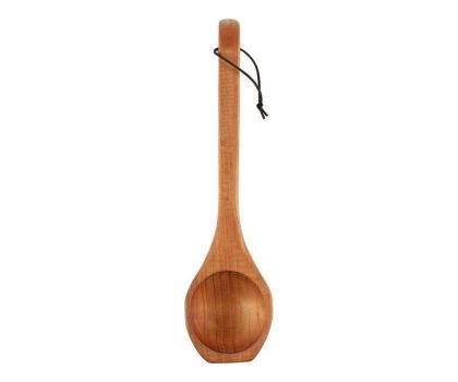 4Living donker houten sauna lepel