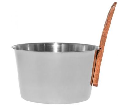 4Living stalen sauna emmer 4 liter