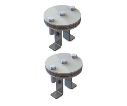 Aardingsset voor RVS AISI 304 trap folie