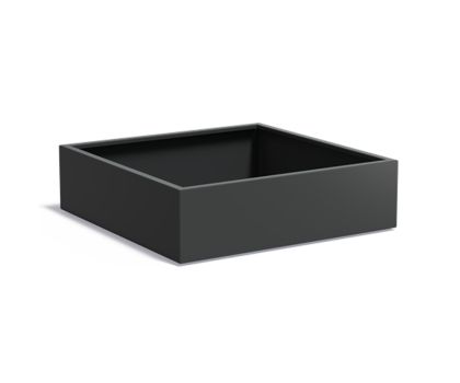 ADEZZ Aluminium plantenbak Carrez 140 x 140 x 40 cm