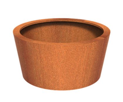 ADEZZ Cortenstaal plantenbak Conic | 120Ø x 60 cm