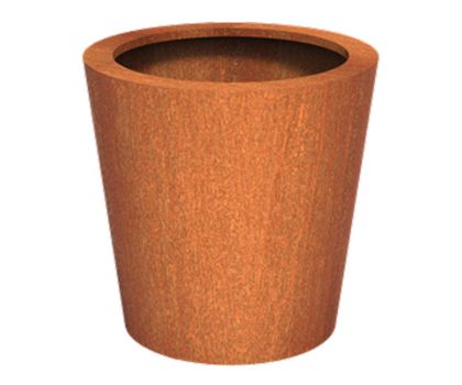 ADEZZ Cortenstaal plantenbak Conic | 80Ø x 80 cm