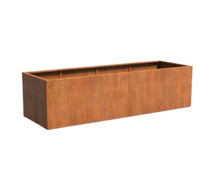 ADEZZ Cortenstaal plantenbak Carrez 300 x 100 x 80 cm