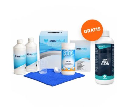 Aqua Kristal Spa en Hot Tub box incl. chloor