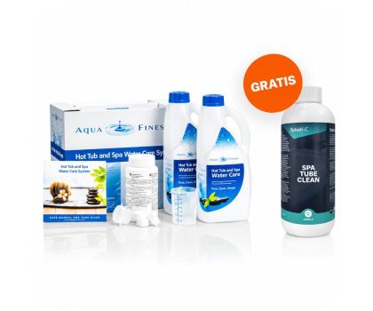 AquaFinesse pakket + Gratis Splash-X Spa Tube Clean