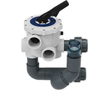 AquaForte 6-wegklep Econobead filter EB60/100/140(63mm)