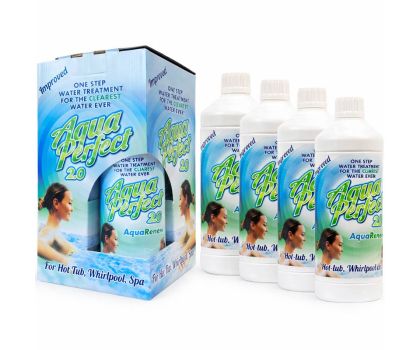 AquaPerfect 2.0 AquaRenew 100% biologisch en chloorvrij spawater | 4 x 1 liter