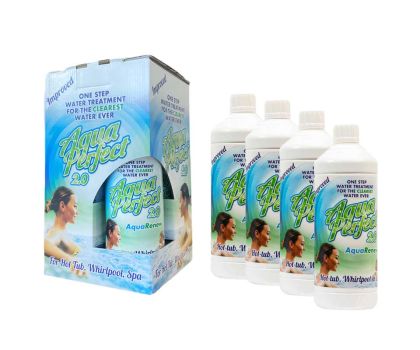 AquaPerfect 2.0 AquaRenew 100% biologisch en chloorvrij spawater | 4 x 1 liter