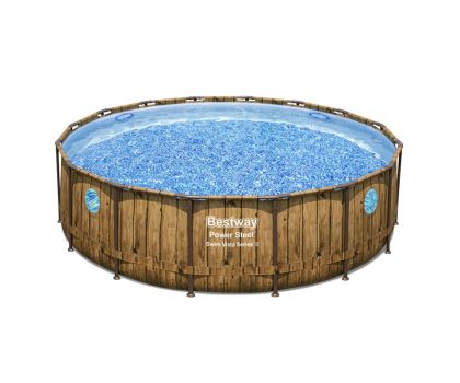 Bestway Power Steel Swim Vista zwembad Ø 488 x 122 cm