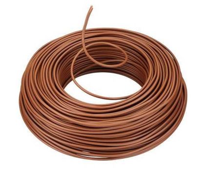VD draad 2,5mm² bruin met 