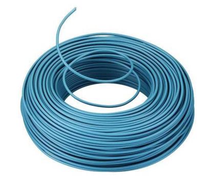 VD draad 2,5mm² blauw met aderisolatie van PVC