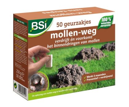BSI anti-mollen geurzakjes 50 stuks