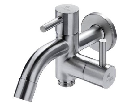Caprea Buitenkraan wandopbouw Twin 1/2"