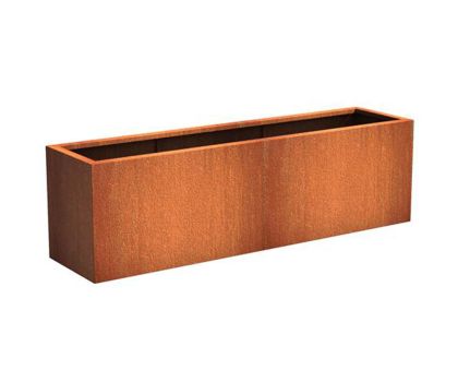 ADEZZ Cortenstaal plantenbak Carrez | 200 x 50 x 60 cm