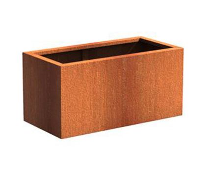 ADEZZ Cortenstaal plantenbak Carrez | 100 x 50 x 50 cm