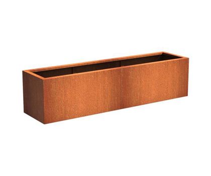 ADEZZ Cortenstaal plantenbak Carrez | 200 x 50 x 50 cm