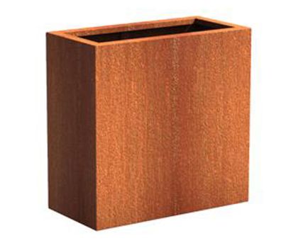 ADEZZ Cortenstaal plantenbak Carrez | 80 x 40 x 80 cm