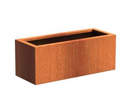 ADEZZ Cortenstaal plantenbak Carrez | 100 x 40 x 40 cm