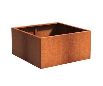 ADEZZ Cortenstaal plantenbak Carrez | 120 x 120 x 60 cm