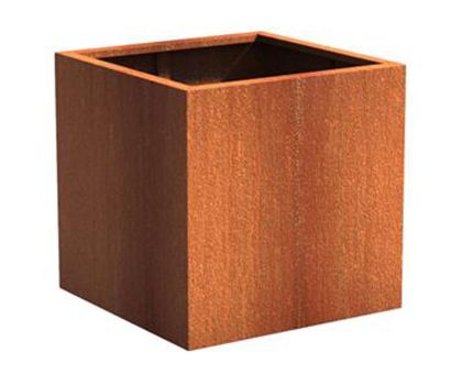 ADEZZ Cortenstaal plantenbak Carrez | 80 x 80 x 80 cm