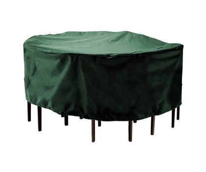 Cabano tuinmeubelhoes voor tafel & stoelen rond 240g/m² Ø 205 x 90 cm
