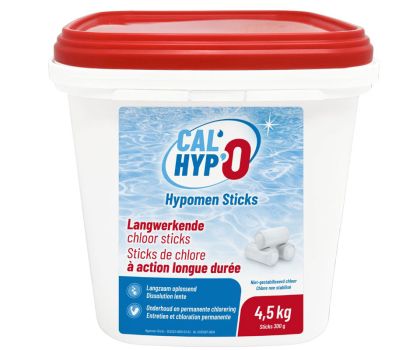 Cal'Hypo chloor sticks 300 gram 4,5 kg