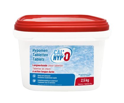 Cal'Hypo chloortabletten 10 gram 2,5 kg