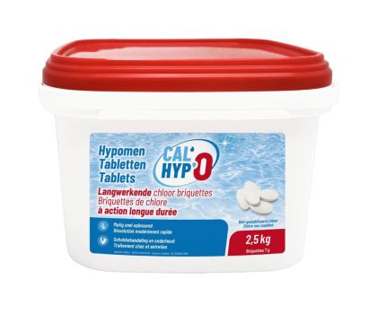 Cal'Hypo chloortabletten 7 gram 2,5 kg