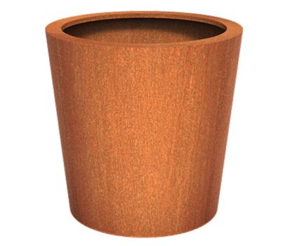 ADEZZ Cortenstaal plantenbak Conic | 100Ø x 100 cm