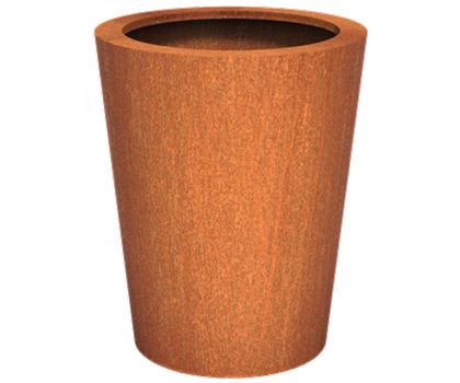 ADEZZ Cortenstaal plantenbak Conic | 80Ø x 100 cm