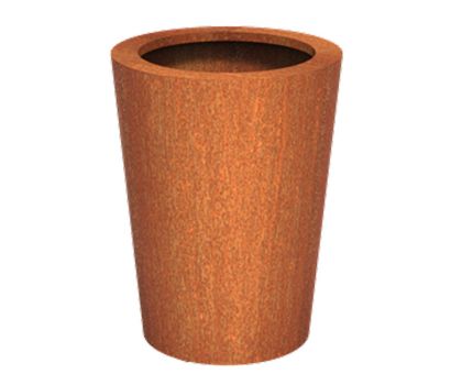 ADEZZ Cortenstaal plantenbak Conic | 60Ø x 80 cm
