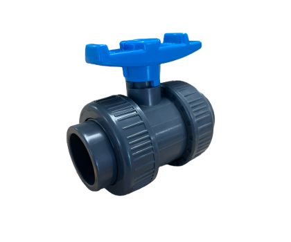 Cepex PVC kogelkraan met dubbele wartel Ø32 mm 10 ato