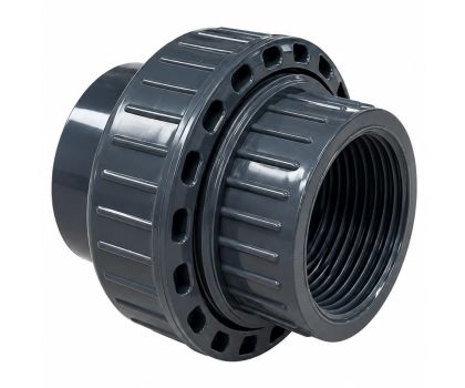 PVC 3/3 koppeling 40mm lijmverbinding x 1 1/4" binnendraad
