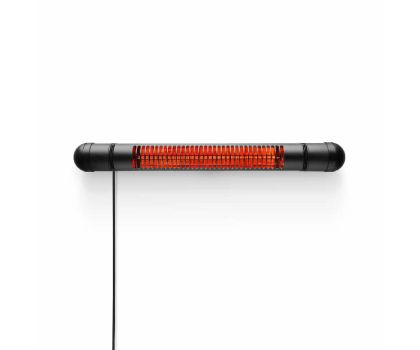 Eva Solo terrasverwarmer met wandbevestiging zwart