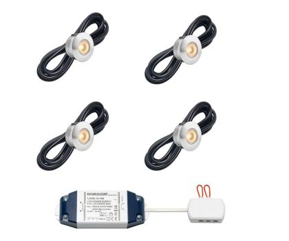 Hamulight LED inbouwspot Aragon voor wifi set van 4