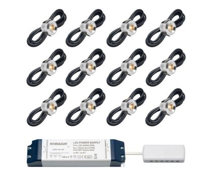 Hamulight LED inbouwspot Marbella voor wifi set van 12