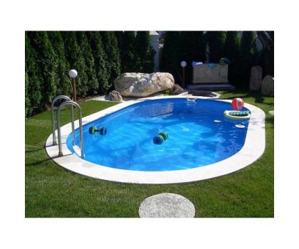 Happy Pool metalen zwembad 714 x 400 x 135cm