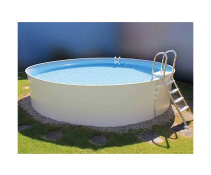 Happy Pool metalen zwembad Ø 400cm x 120cm bovengronds