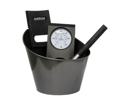 Harvia sauna set zwart