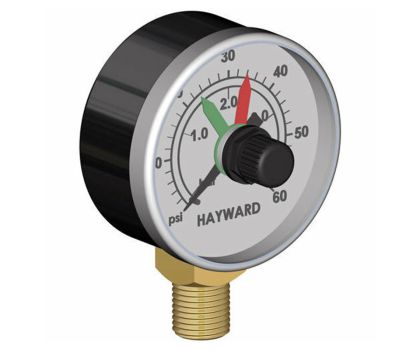 Hayward manometer voor filtervat 2