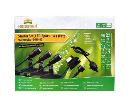 Heissner LED spots set van 3