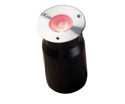 Heissner RVS vlonderspot rond RGB 3W