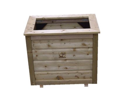 Lutra Houten plantenbak